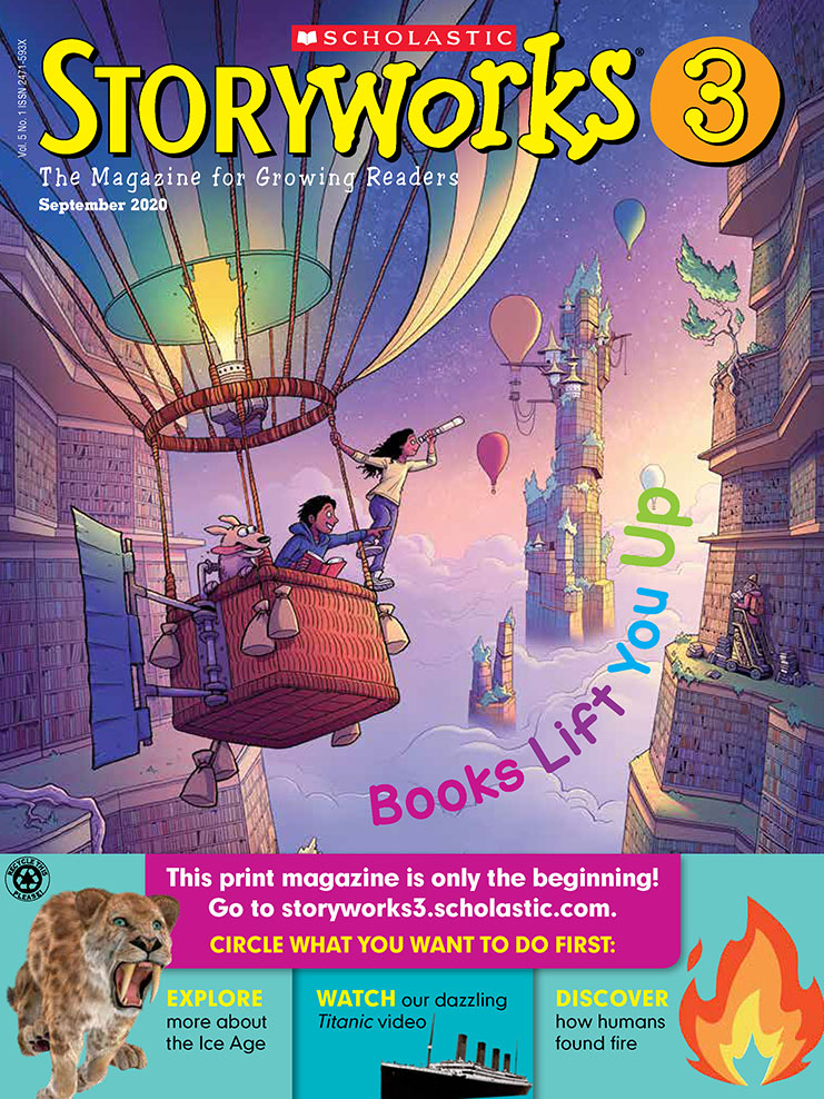 cover of the September 2020 issue of Storyworks 3