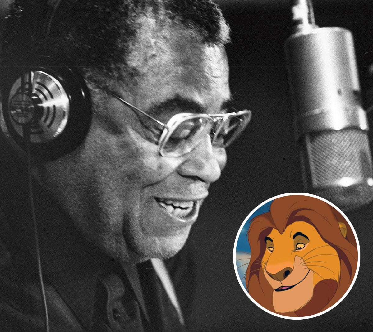 James Earl Jones and Mufasa