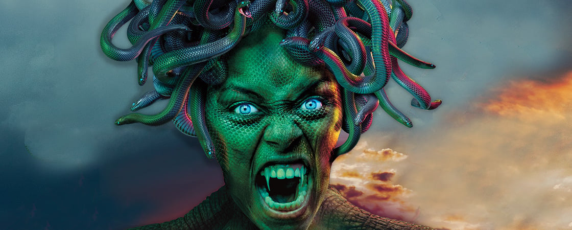 My take on Medusa, the Libyan snake-haired Gorgon from Greek mythology :  r/SnakeHair