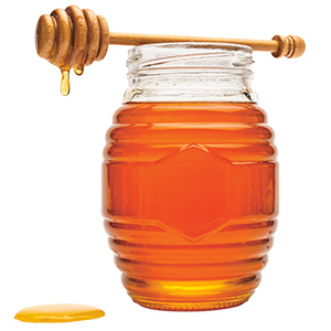 Image of a jar of honey